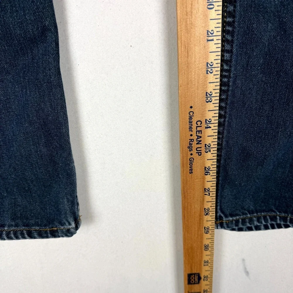 Bullhead Denim Co. Jeans Men 29x30 Blue Cotton Medium Wash Mid Rise Straight Leg